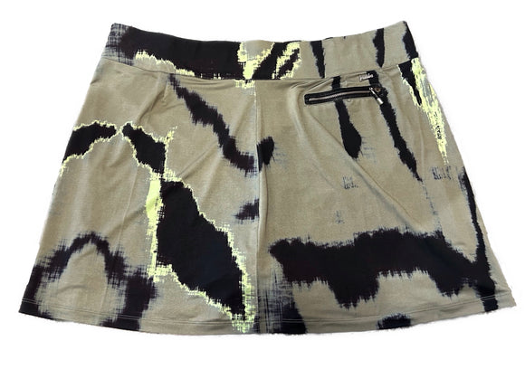 Jamie Sadock Olive Green & Black Golf Skort Size XL MSP$98