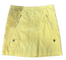 Jamie Sadock Yellow Pull-On Skort Size 10-1