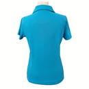 Pebble Beach Turquoises 1/4 Zip Performance Golf Polo Size M-2
