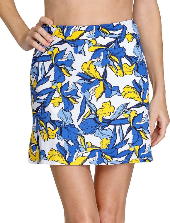 New Tail White Label Trellis Dance Floral Golf Skort Size XS