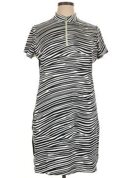 Tail Activewear Black & White Zebra Print Golf Dress Size XL