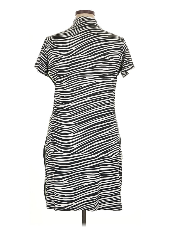 Tail Activewear Black & White Zebra Print Golf Dress Size XL