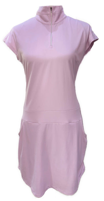 New Adidas Women's Light Purple Cap Sleeve Golf Dress Size 8