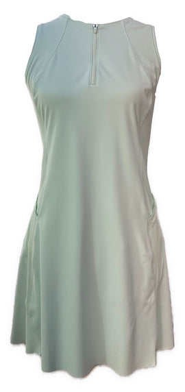 Athleta Women's Pale Green Sleeveless Activewear Dress Size M MSP$99