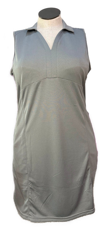 New Levelwear Women's Ellie Sleeveless Golf Dress Size XL - Pebble MSP$135