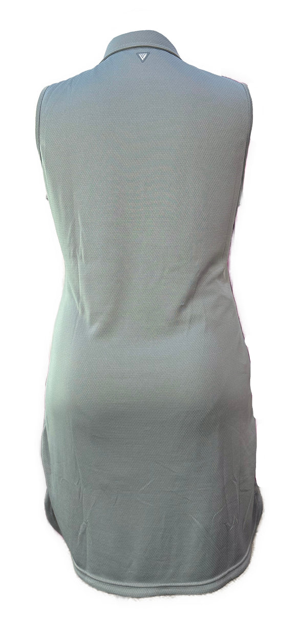 New Levelwear Women's Ellie Sleeveless Golf Dress Size XL - Pebble MSP$135