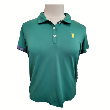 William Murray Kelly Green Polo w/ Yellow Logo Size XXL