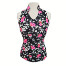 New Tzu Tzu Tabitha Sleeveless Golf Top -Kabuki MSP$99-1