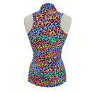 New Tzu Tzu Tabitha Sleeveless Golf Top -Party Cat MSP$99-2
