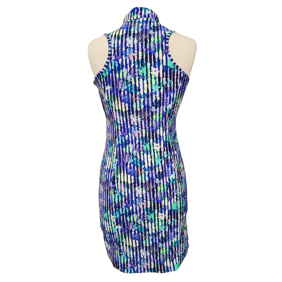 New Tzu Tzu Kaia Golf Dress -Misty Morning Size M MSP$199