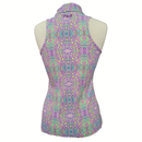 New Tzu Tzu Allie Sleeveless Golf Top -Lucid MSP$99-2