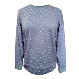 Peter Millar Blue Storm Birdie Crew Neck Top Size M