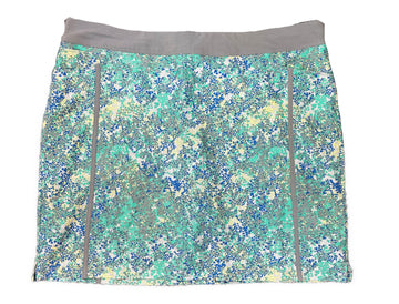 Adidas Women's Green & Gray Print Golf Skort Size XL