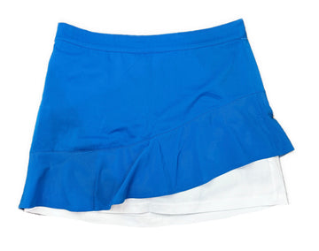 Lady Hagen Women's Blue Golf Skort w/White Accents Size 10