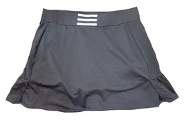 Adidas Dark Gray Back Ruffle Skort Size 4