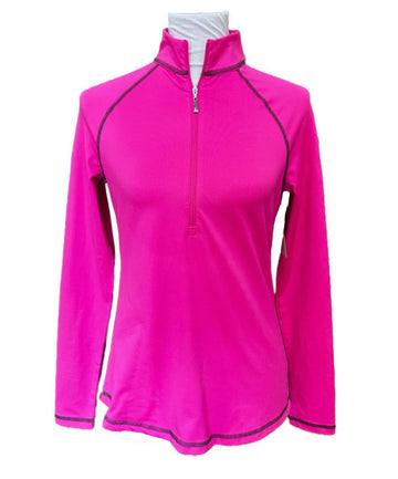 Jofit Women's Bright Pink Golf Pullover Size S