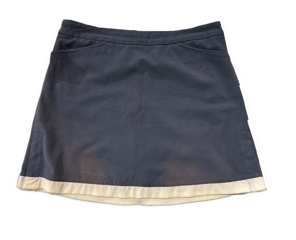 Callaway Black Women's Golf Skort w/ White Hem Size 8