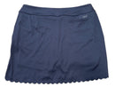 Greg Norman Navy Layered Scalloped Golf Skort Size L MSP$79-2