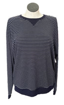 Footjoy Women's Navy & White Striped Crw Golf Pullover Size 2XL MSP$126-1