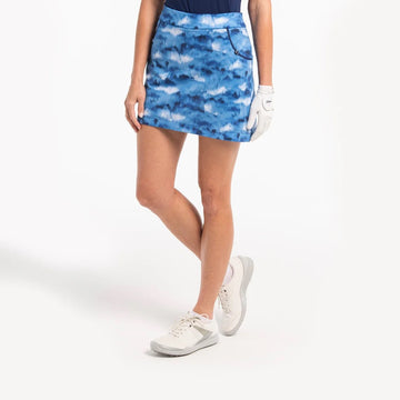 New EP NY Blue Watercolor Golf Skort MSP$102 - 0