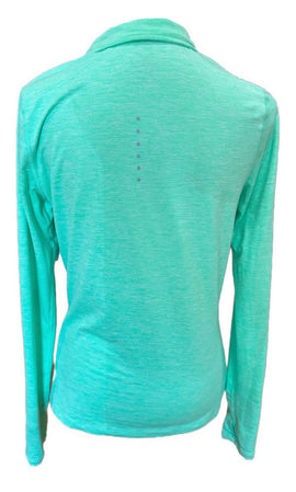 Nike Running Women's Lime Green Heather Pullover Size M MSP$75 - 0
