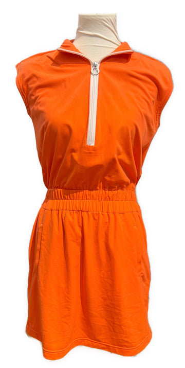Kinona Fall Ball Dress - Orange Size S