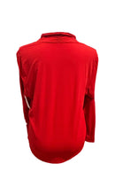 Ibkul Red Ruched 1/4 Zip Sun Shirt Size XXL-2