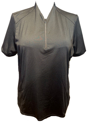 Tail Women's Black Short Sleeve Golf Top Size XXL