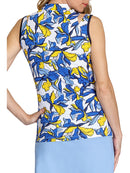 New Tail White Label Sleeveless Trellis Dance Golf Top Size XL-2