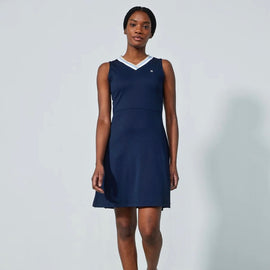 New Daily Sports Sicaya Navy Sleeveless Golf Dress MSP$150