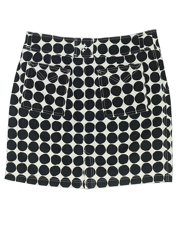 Jofit Black & White Large Polka Dot Golf Skort Size 8 MSP$92