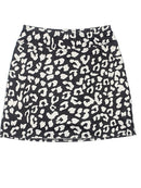 Jofit Black & White Cheetah Print Mina Golf Skort Size XS-1