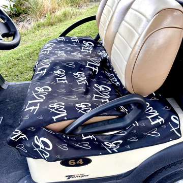 New Best of Golf America Golf Cart Seat Cover - Fore the Love of Golf - 0