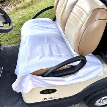 New Best of Golf America Golf Cart Seat Cover - Floral Clubs - 0