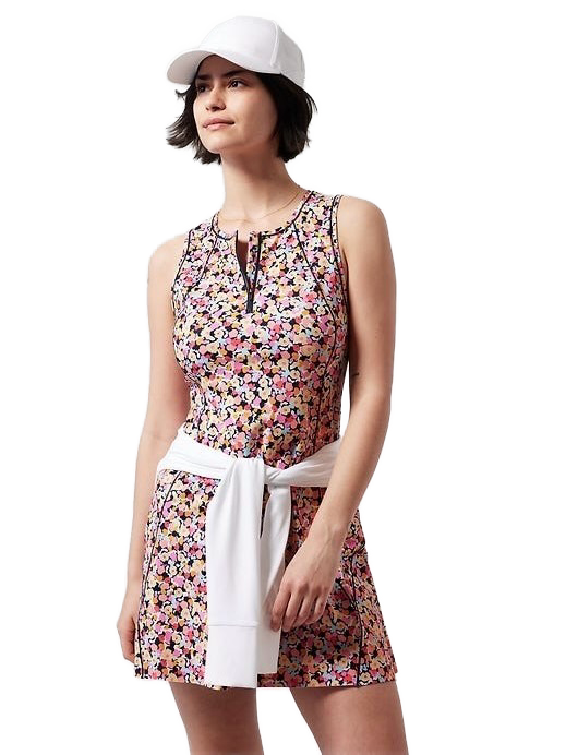 Athleta Floral Ace Tennis Dress Size L MSP$89