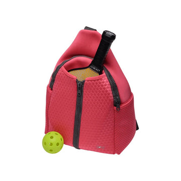New Glove It Neoprene Coral Pickleball Sling Bag MSP$79