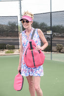New Glove It Neoprene Coral Pickleball Sling Bag MSP$79-5