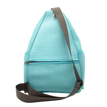 New Glove It Capri Blue Neoprene Pickleball Sling Bag MSP$79 - 0