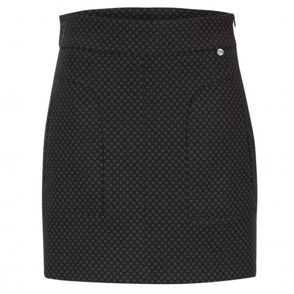 New Golfino Black Print Golf Skort Size 4 MSp$149