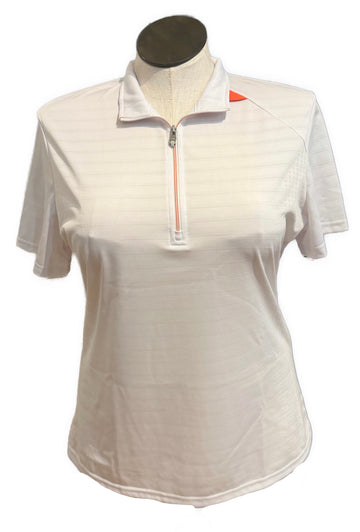 Nivo Women's White Short Sleeve Golf Top Size XL