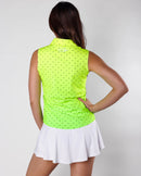 New Sunday Swagger Tropical Glow Sleeveless Women's Golf Top-2