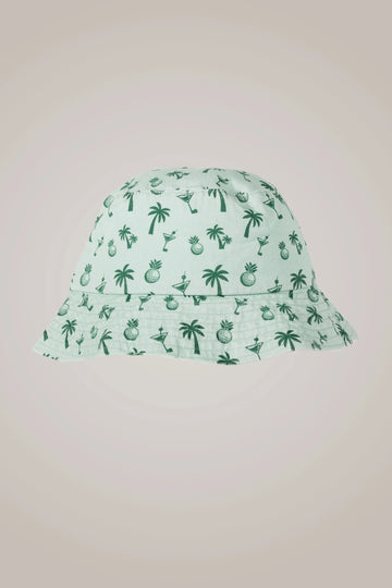 New Glove It April Palms Bucket Hat MSP$48