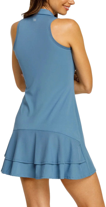 New Tail Activewear Suella 34" Dress - Copen Blue - 0