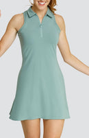 New Tail Activewear Suella 34" Dress - Sage-1