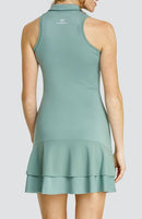 New Tail Activewear Suella 34" Dress - Sage-2