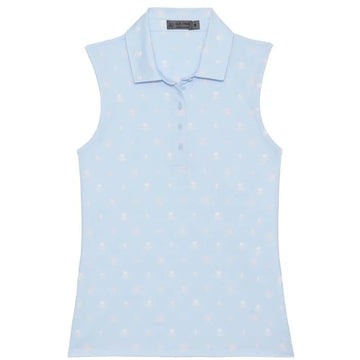 New G/Fore RGB Tech Jersey Sleeveless Golf Polo Size < MSP$110