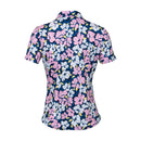 New Jofit Women's Mia Polo - Sea of Flowers MSP$99-2