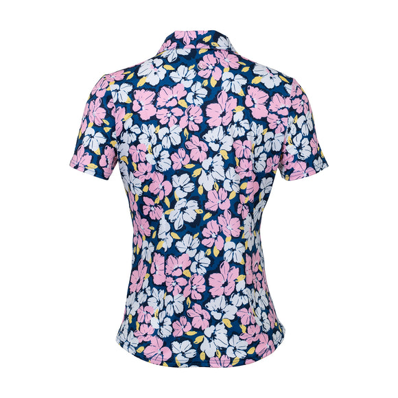 New Jofit Women's Mia Polo - Sea of Flowers MSP$99
