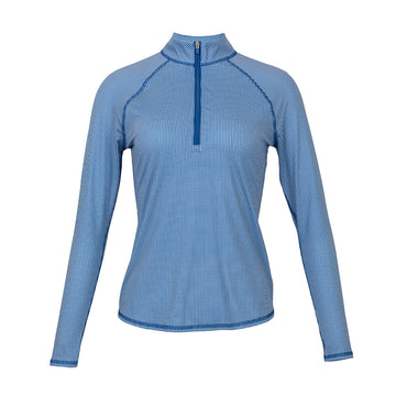 New Jofit Women's UV Mock - Seafarer Check MSP$105