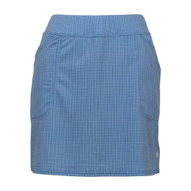 New Jofit Women's Mina Skort 17" - Seafarer Check MSP$103 - 0